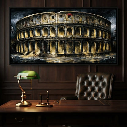 Echoes of an Ancient Empire Canvas Wall Art
