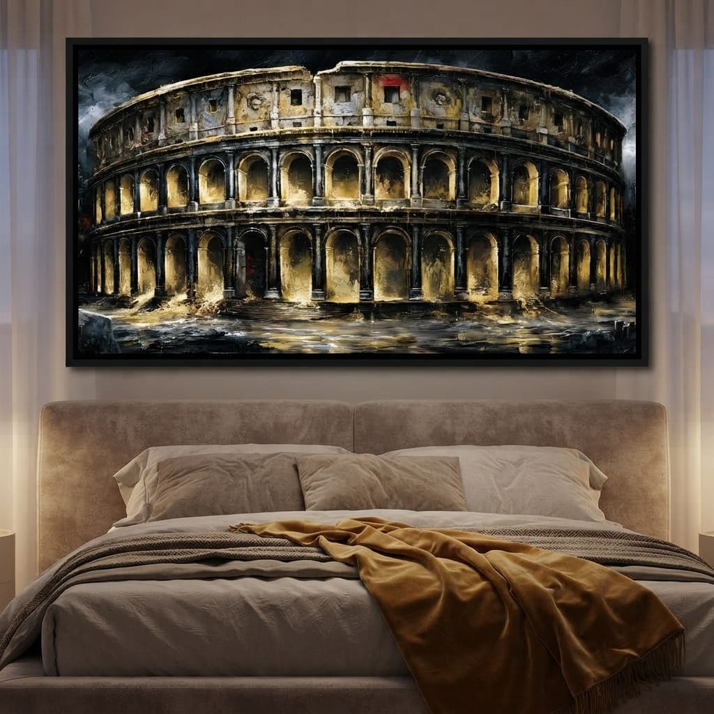 Echoes of an Ancient Empire Canvas Wall Art