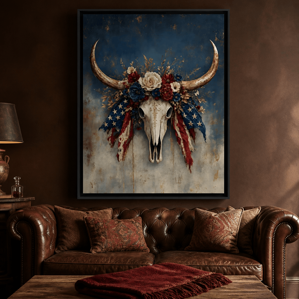 Echoes of the Rugged Frontier Canvas Wall Art