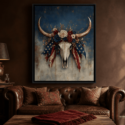 Echoes of the Rugged Frontier Canvas Wall Art