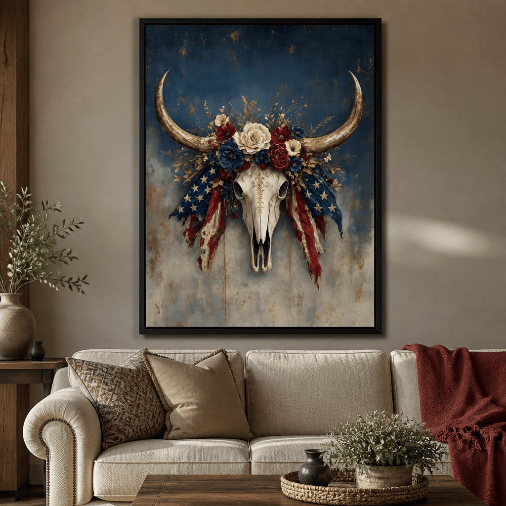 Echoes of the Rugged Frontier Canvas Wall Art