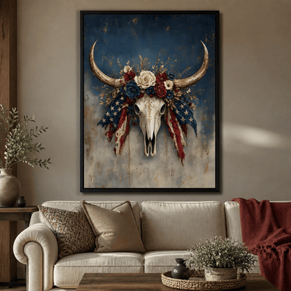 Echoes of the Rugged Frontier Canvas Wall Art