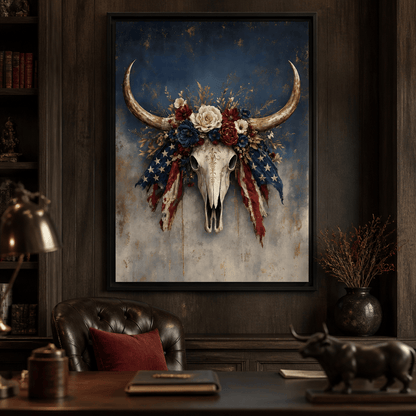 Echoes of the Rugged Frontier Canvas Wall Art