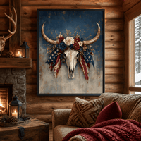 Echoes of the Rugged Frontier Canvas Wall Art
