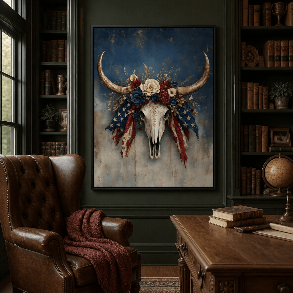 Echoes of the Rugged Frontier Canvas Wall Art