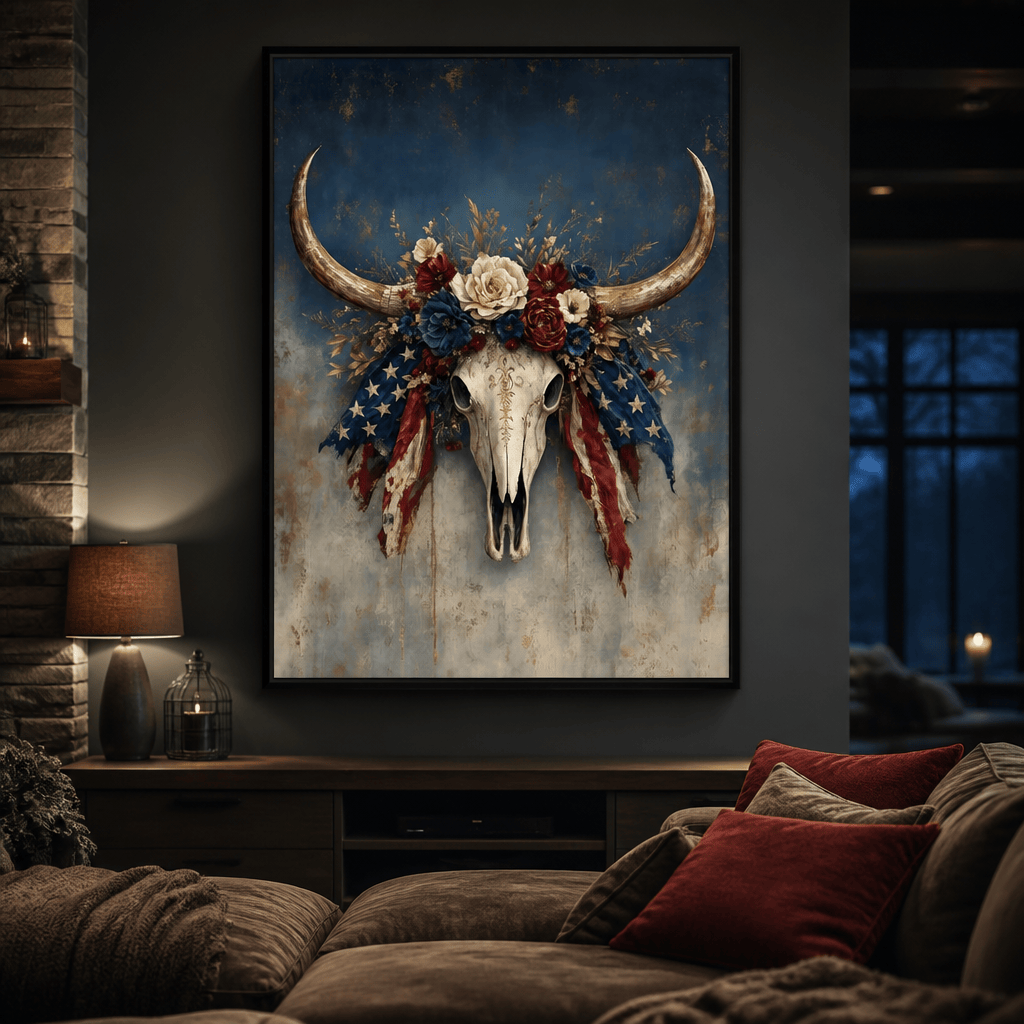 Echoes of the Rugged Frontier Canvas Wall Art