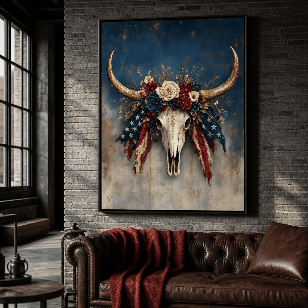 Echoes of the Rugged Frontier Canvas Wall Art
