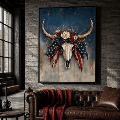 Echoes of the Rugged Frontier Canvas Wall Art