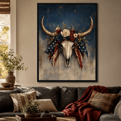 Echoes of the Rugged Frontier Canvas Wall Art