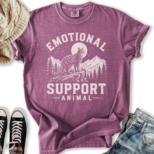 Emotional Support Cat Relaxed Tee