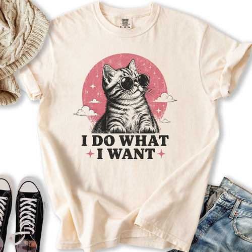 I Do What I Want Relaxed Tee