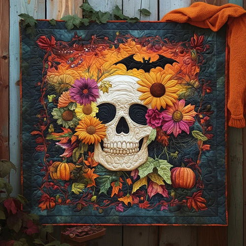 Elegy In Bloom Quilt Blanket