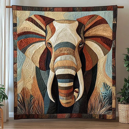 Elephant Glow Quilt Blanket