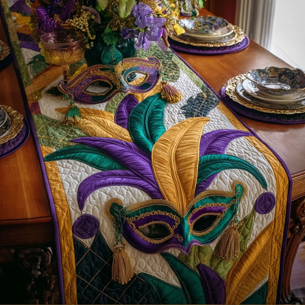 Enchanted Carnival Quilted Table Runner
