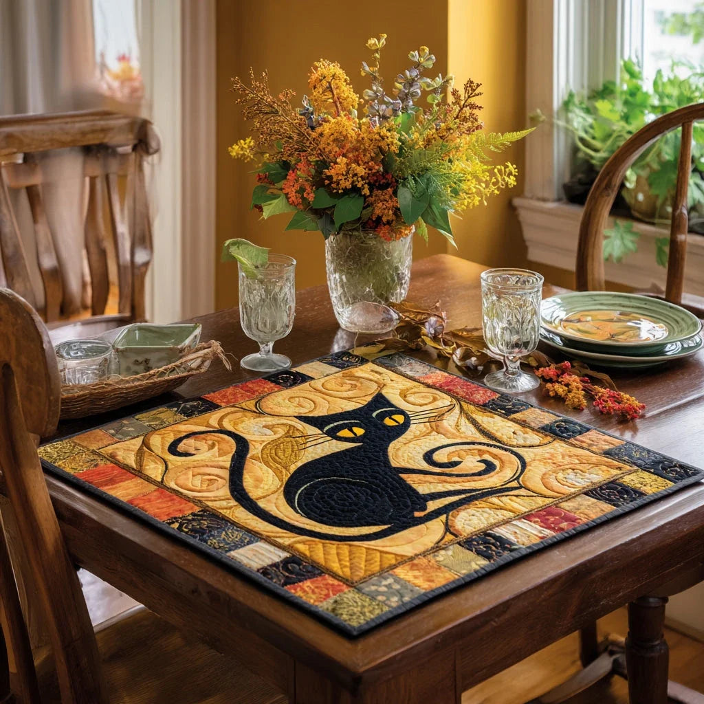 Enchanted Paws Quilted Table Topper