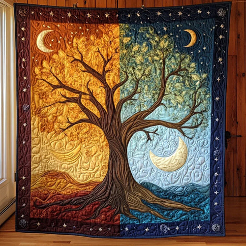 Eternal Balance Quilt Blanket