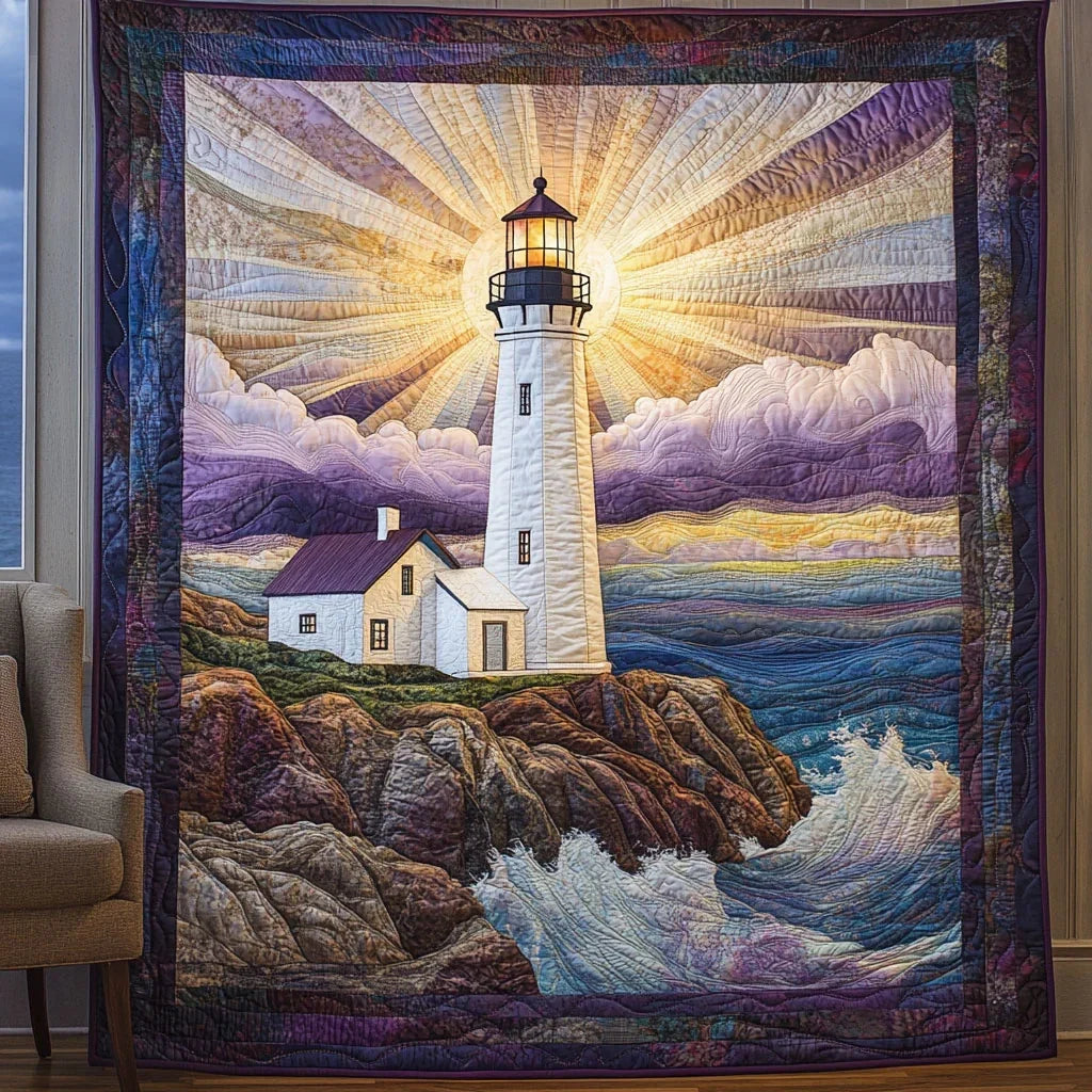 Eternal Beacon Quilt Blanket