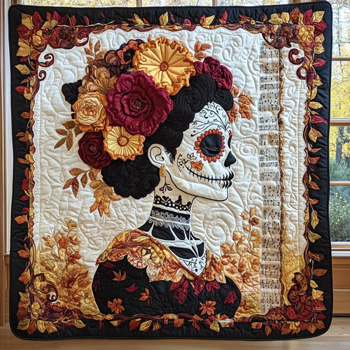 Eternal Bloom Quilt Blanket