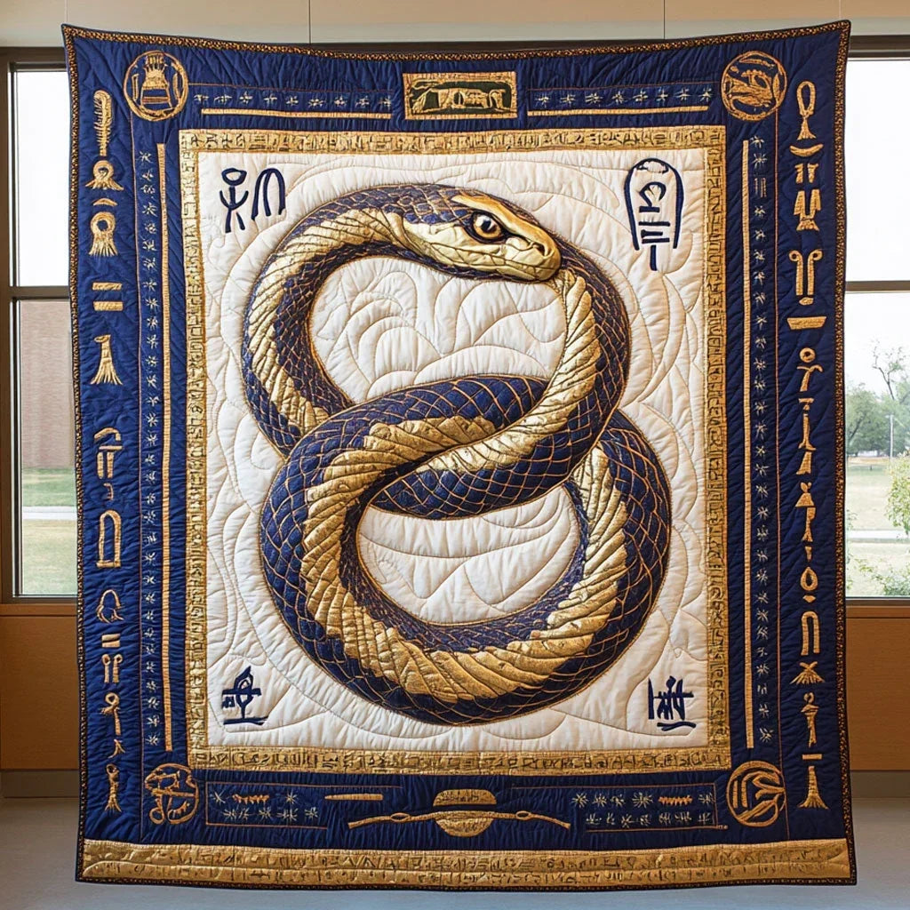 Eternal Coil Quilt Blanket