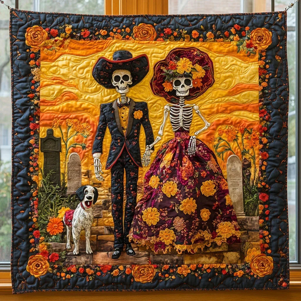 Eternal Companions Quilt Blanket
