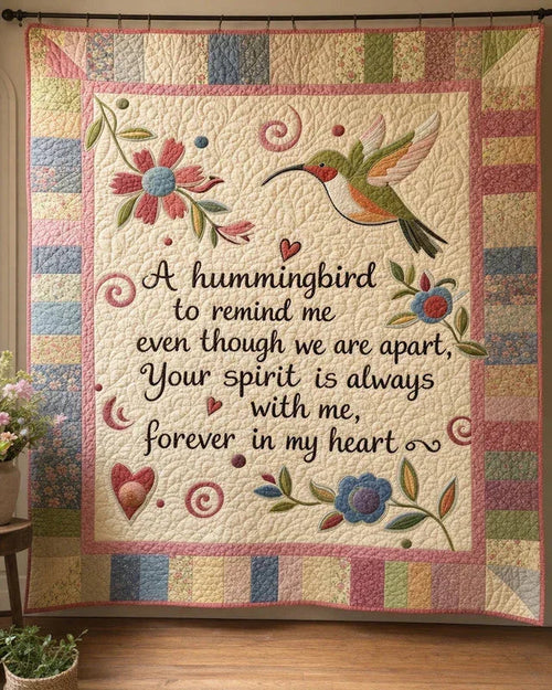 Eternal Hum Quilt Blanket - Quilted Blanket by Wild and Way