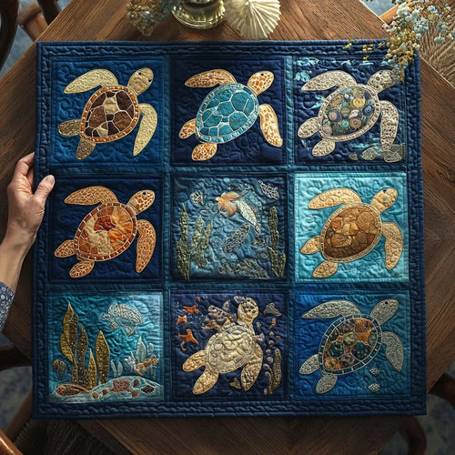 Eternal Steps Quilted Table Topper