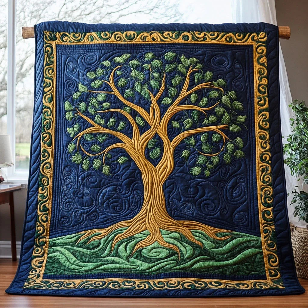 Evergreen Legacy Quilt Blanket