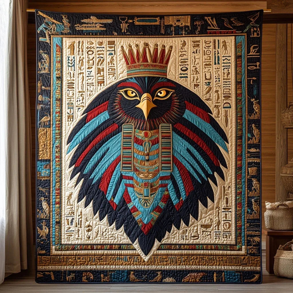 Eye Of Power Quilt Blanket