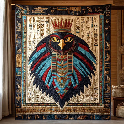 Eye Of Power Quilt Blanket