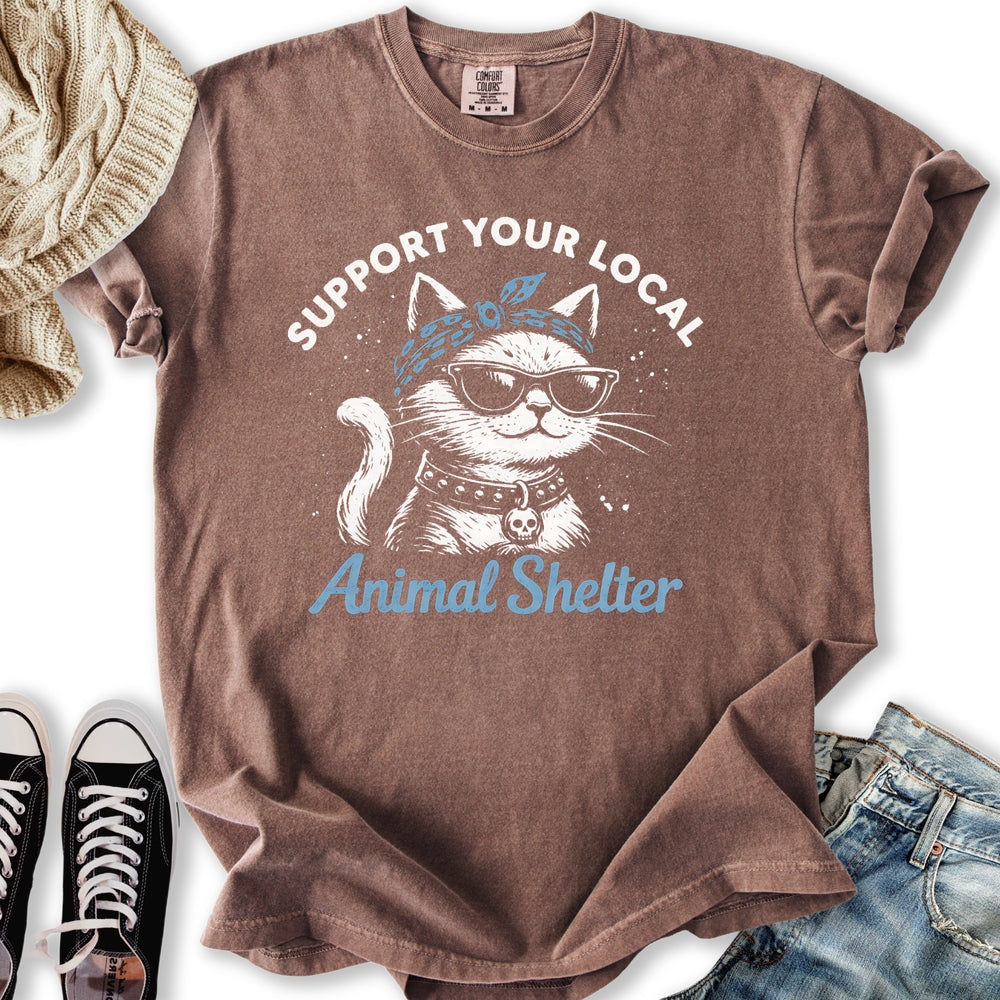 Support Your Local Shelter Relaxed Tee