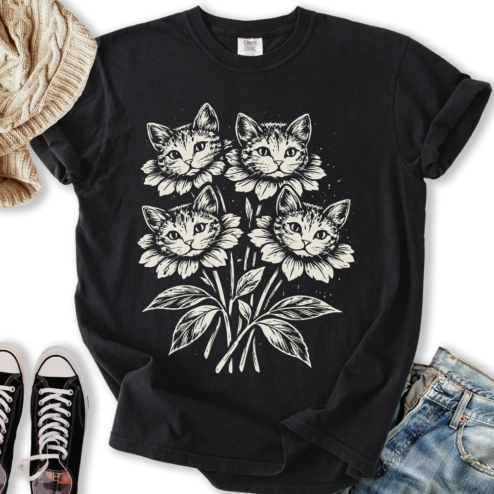Cat Bouquet Relaxed Tee