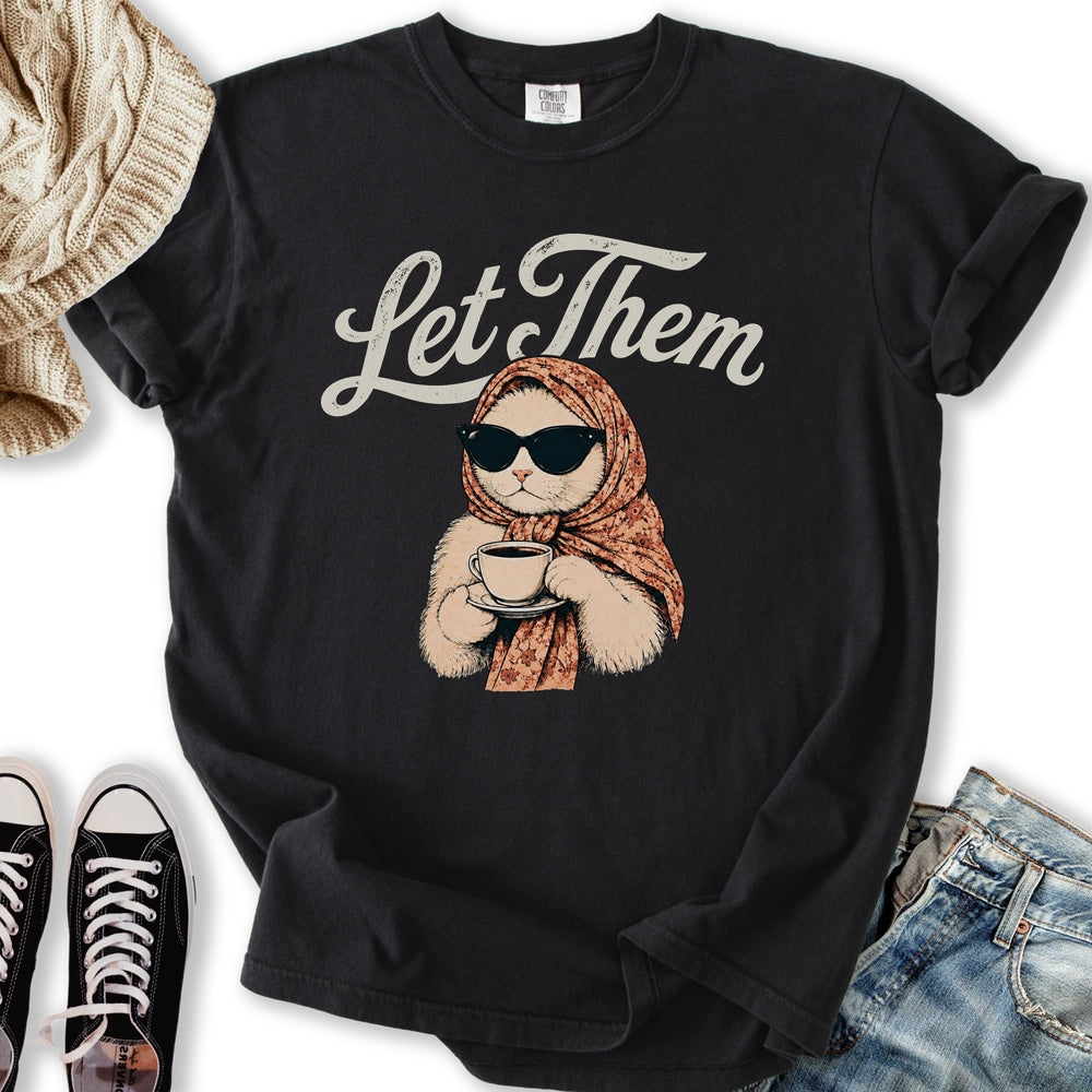 Let Them Cat Relaxed Tee