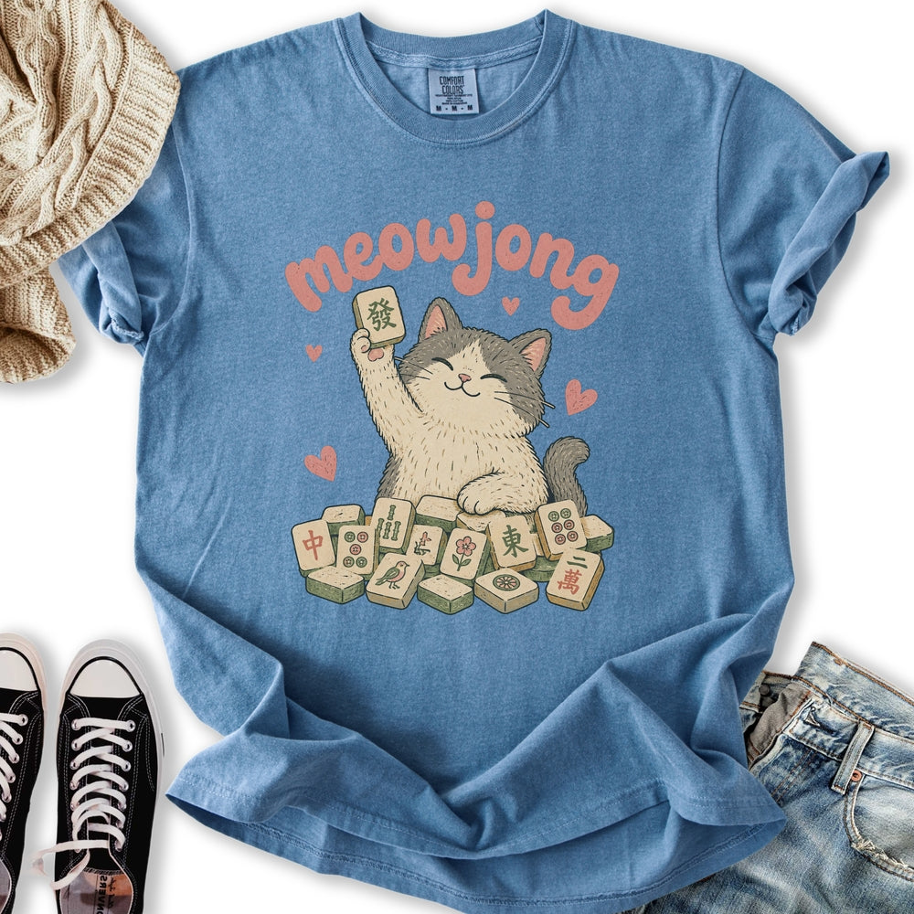 MeowJong Kitten Relaxed Tee