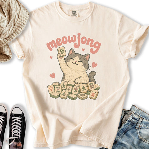 MeowJong Kitten Relaxed Tee