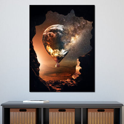 Dispersion Canvas Wall Art