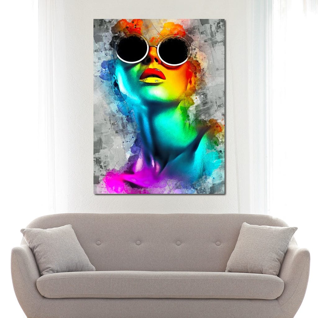 Vintage Modern Art Canvas Wall Art