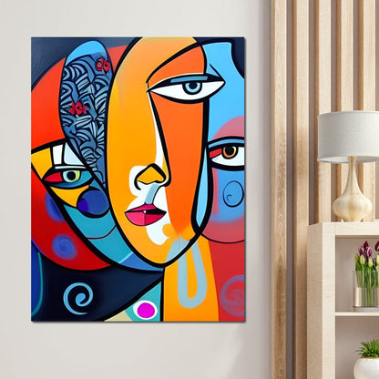 Abstract Art 0005 Canvas Wall Art