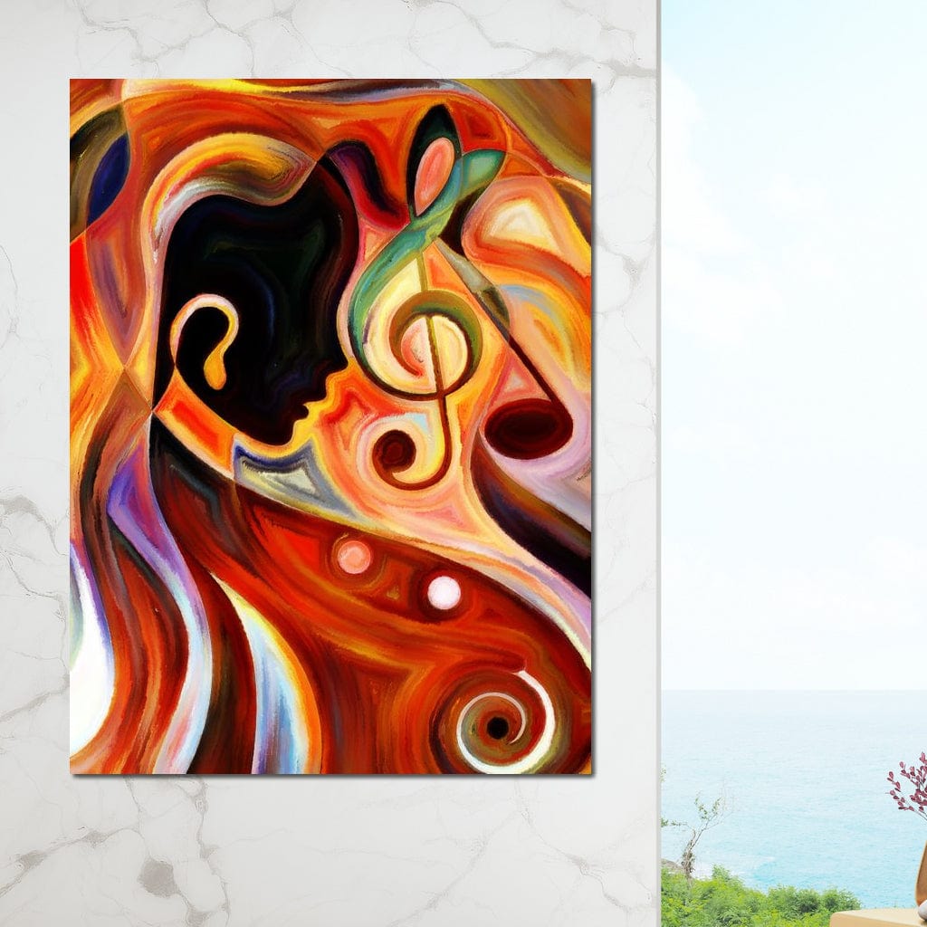 Perfect Notes Canvas Wall Art