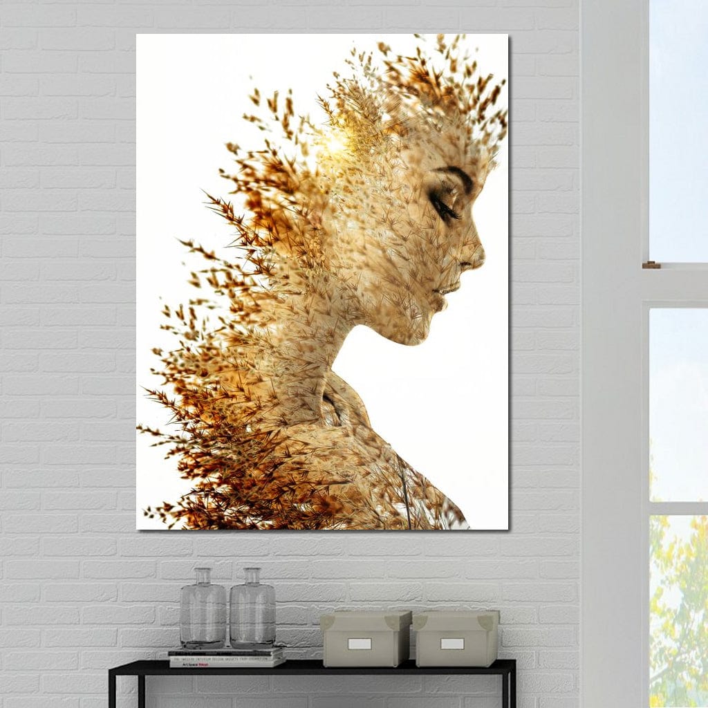 Harvest Queen Canvas Wall Art