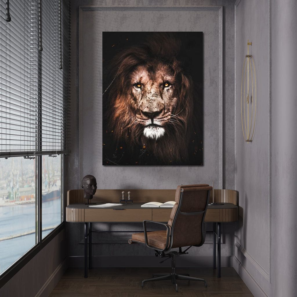 Lion 2 Canvas Wall Art