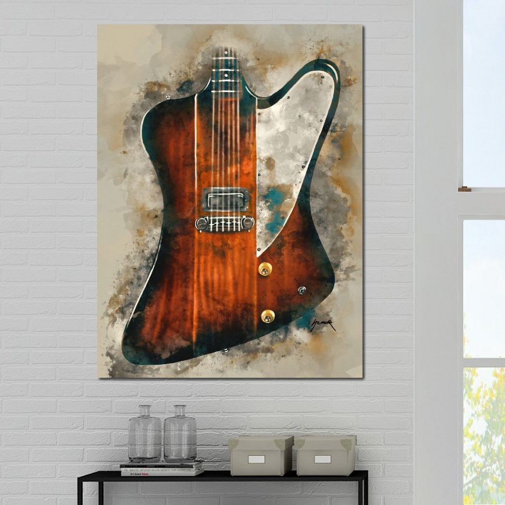 Eric Clapton's Electric Guitar Canvas Wall Art
