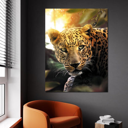 Leopard Canvas Wall Art