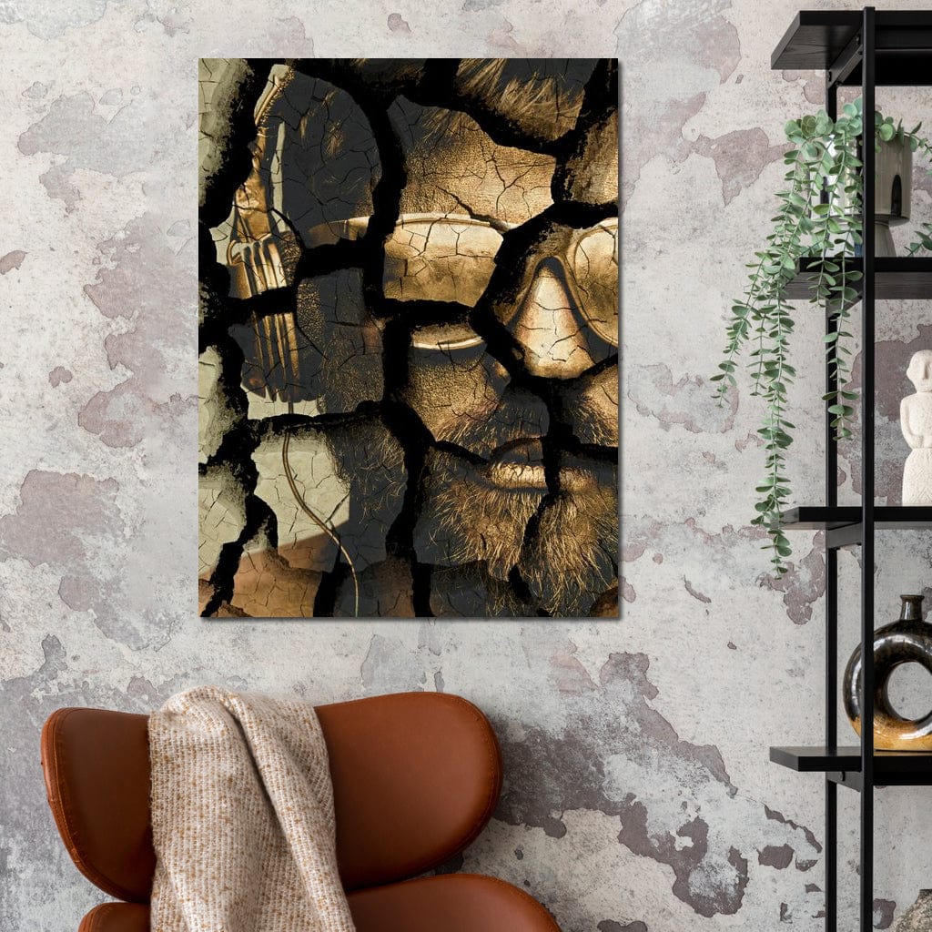 Gold Rush Canvas Wall Art