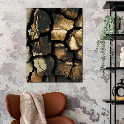 Gold Rush Canvas Wall Art