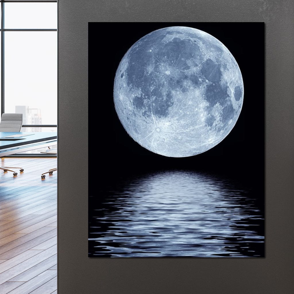 Shadow of The Night Canvas Wall Art