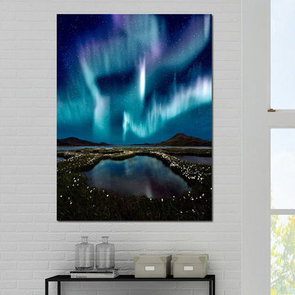 Enlightened Night Canvas Wall Art