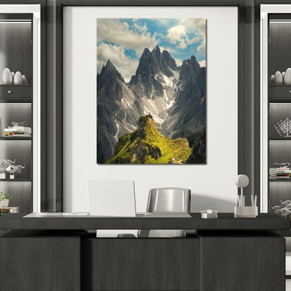 Cadini di Misurina Canvas Wall Art