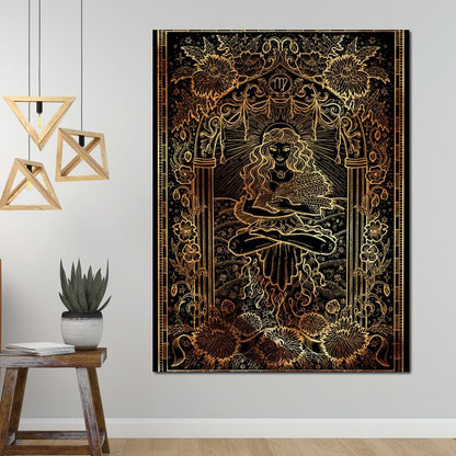 Zodiac sign Virgo Canvas Wall Art
