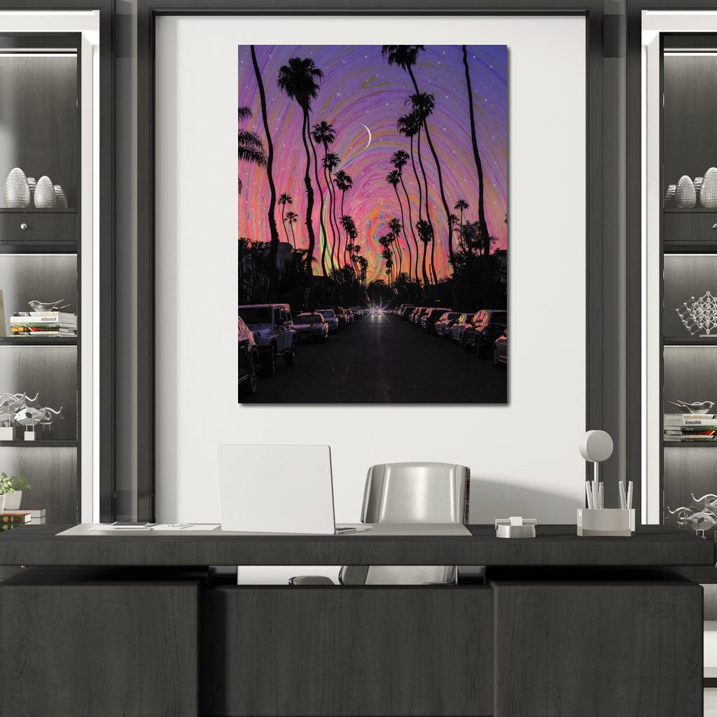 LA Vibes Canvas Wall Art