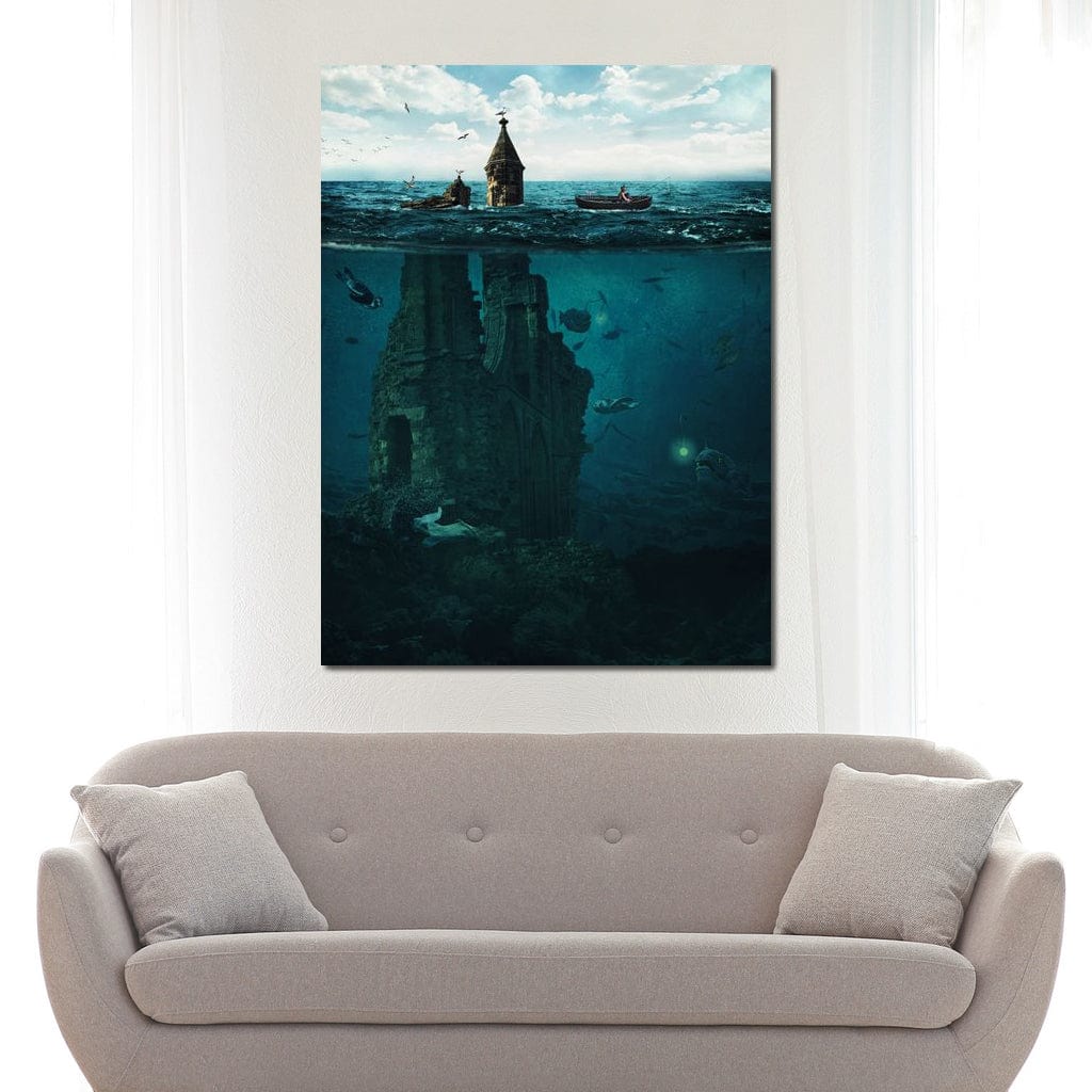Lost City Canvas Wall Art